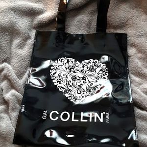 G m Collin paris vinyl shoppers  bag